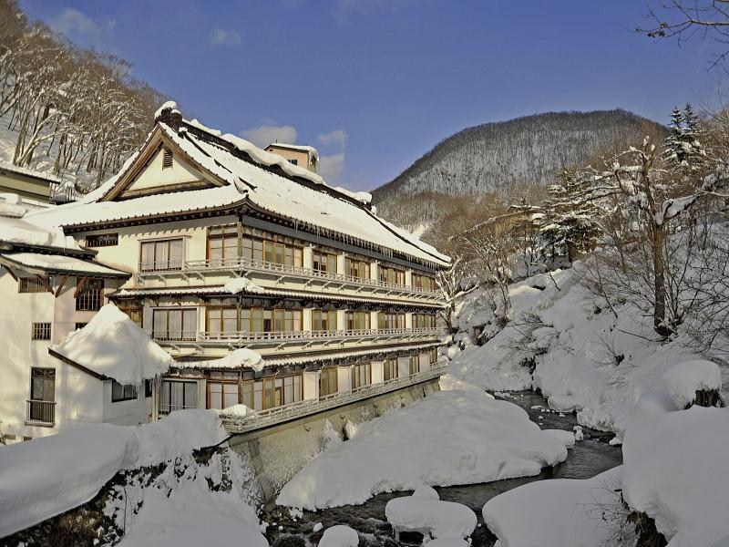 Takaragawa Onsen Ousenkaku Hotell Minakami Eksteriør bilde