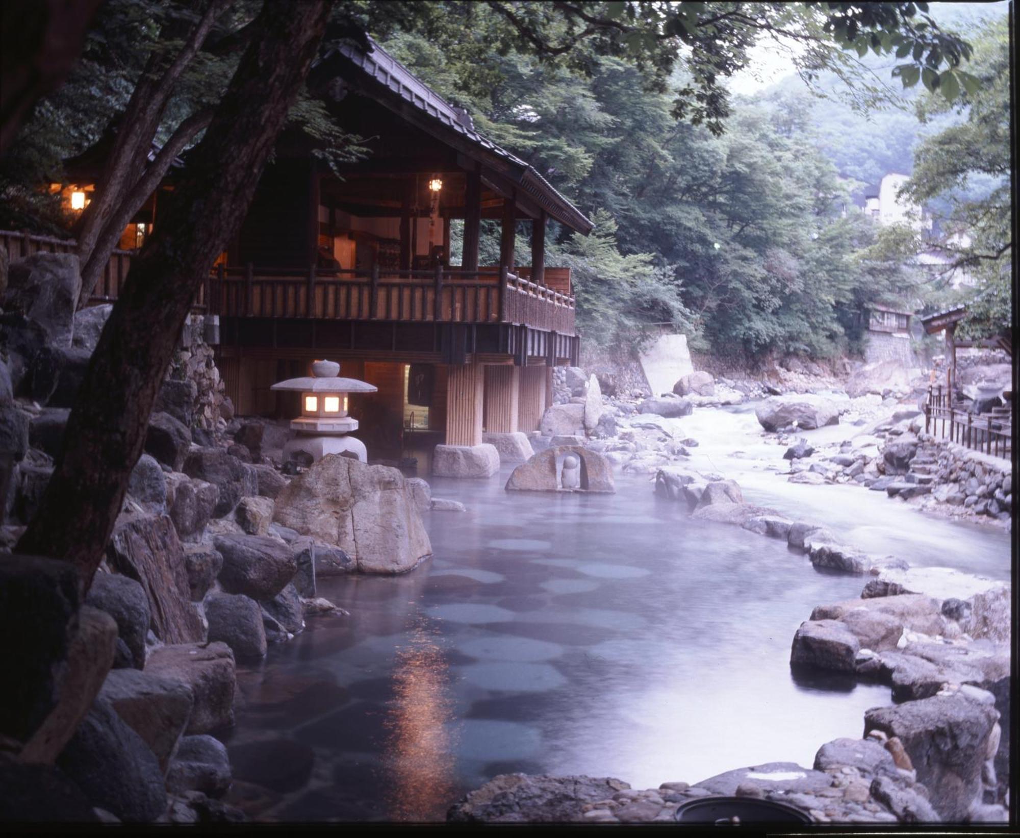 Takaragawa Onsen Ousenkaku Hotell Minakami Eksteriør bilde