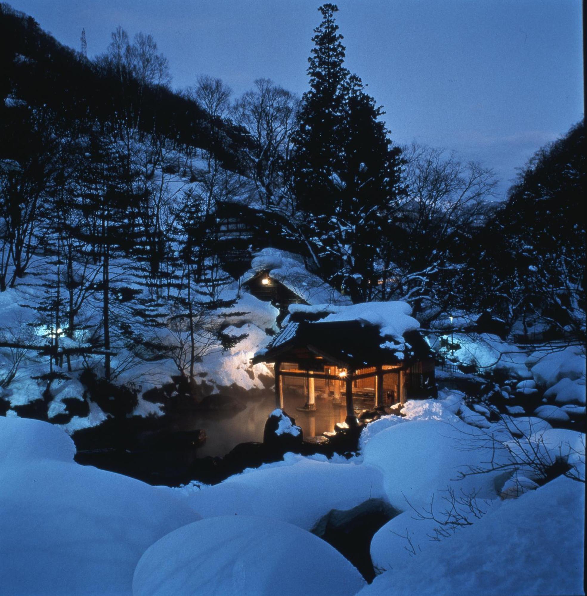 Takaragawa Onsen Ousenkaku Hotell Minakami Eksteriør bilde