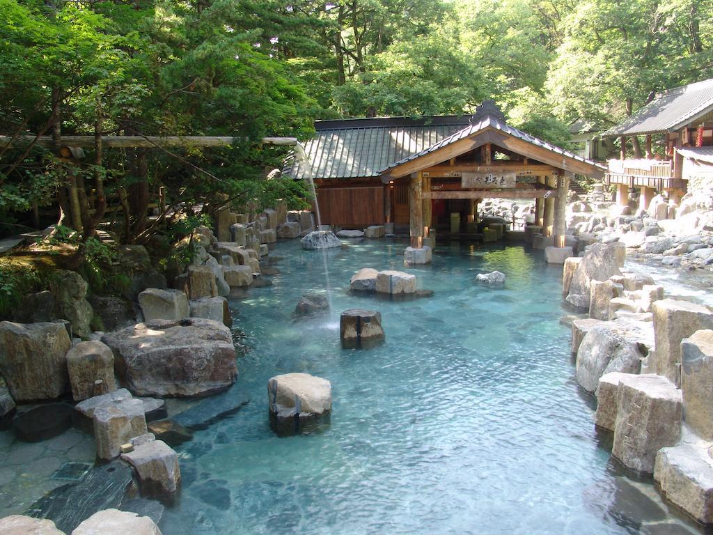 Takaragawa Onsen Ousenkaku Hotell Minakami Eksteriør bilde
