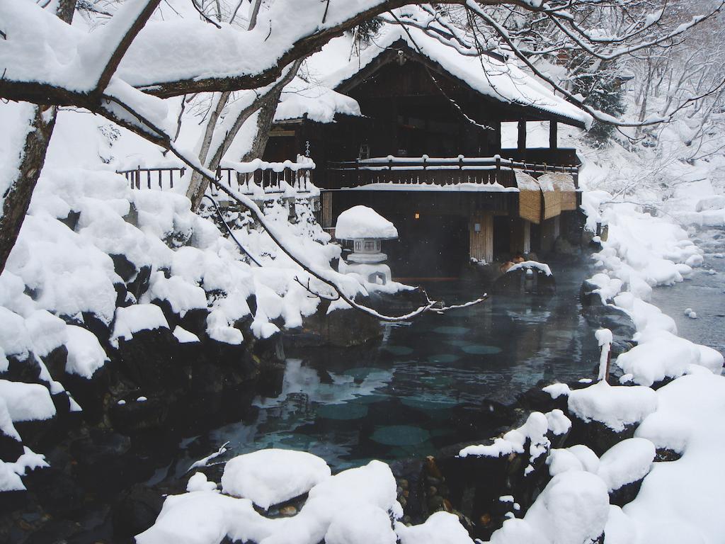 Takaragawa Onsen Ousenkaku Hotell Minakami Eksteriør bilde